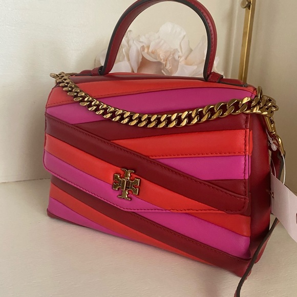 Brand new🔥Tory Burch Kira chevron satchel - Picture 1 of 16